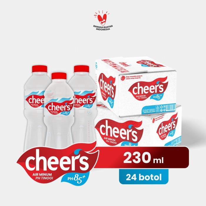 

(BestSeller) Air Minum CHEERS Water Alkaline 230ml