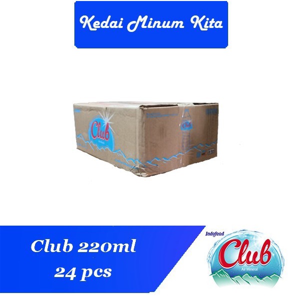 

(BestSeller) Club Mineral Water 220ml Dus (24 botol)