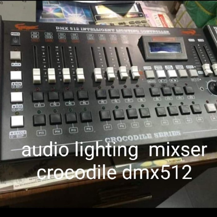 mixer lighting crocodile dmx512
