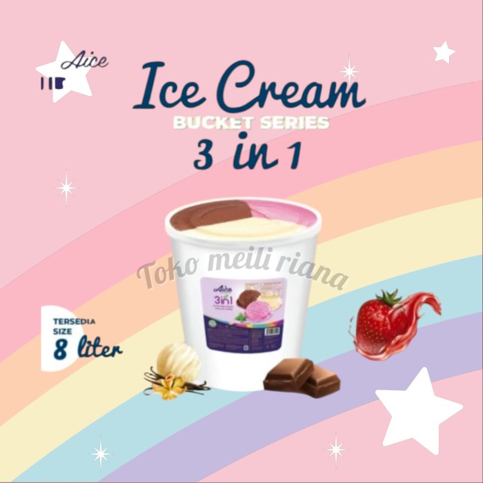 es krim aice 8 liter eskrim aice 3in1
