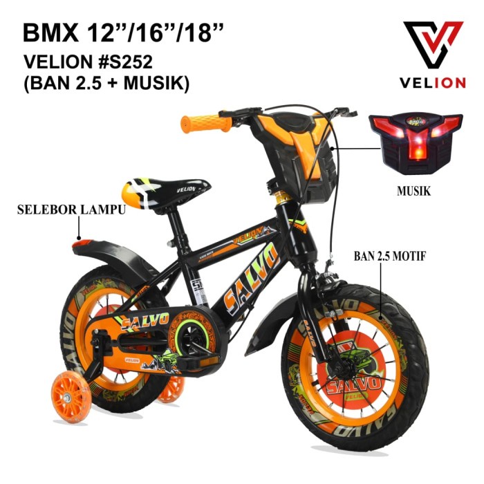 sepeda anak 3 tahun cowok Kode 1449