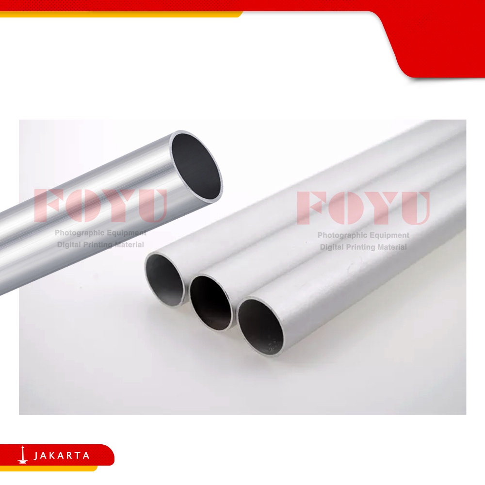 Pipa Aluminium 2 Dim x 3 Meter Per Batang