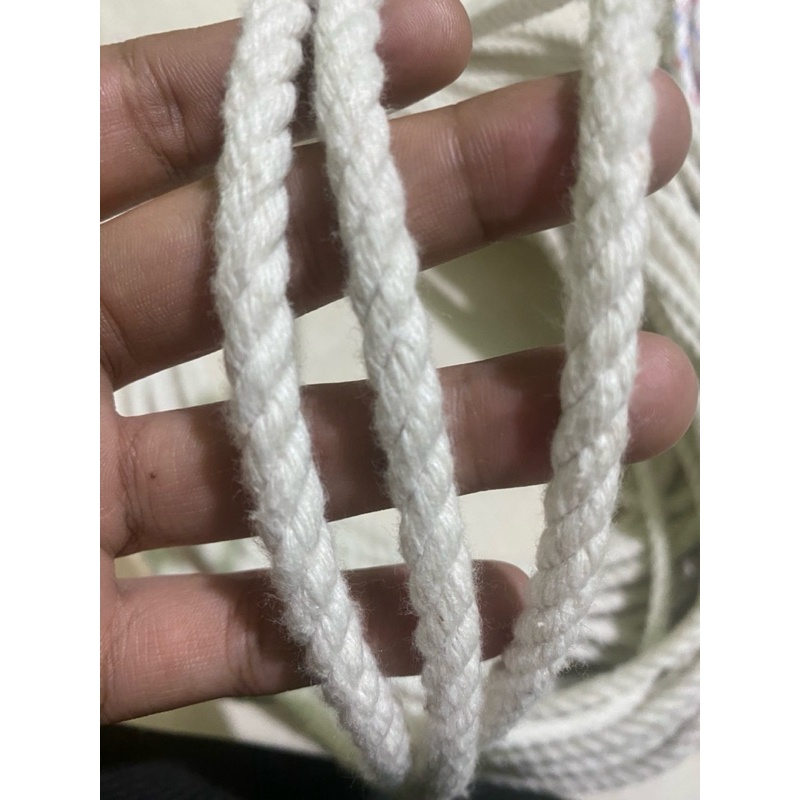 Tali Tambang Kain / Tali Tambang 8mm / Tali Tambang Katun /Tali Tambang Mobil
