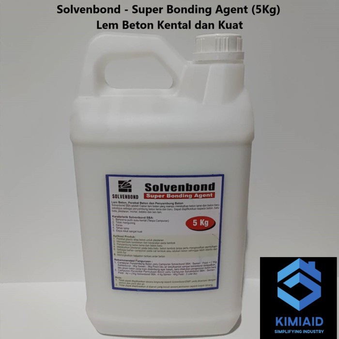 

Solvenbond SBA 5 Kg - Lem Beton - Lem Calbond - Calbon - Lem Sika