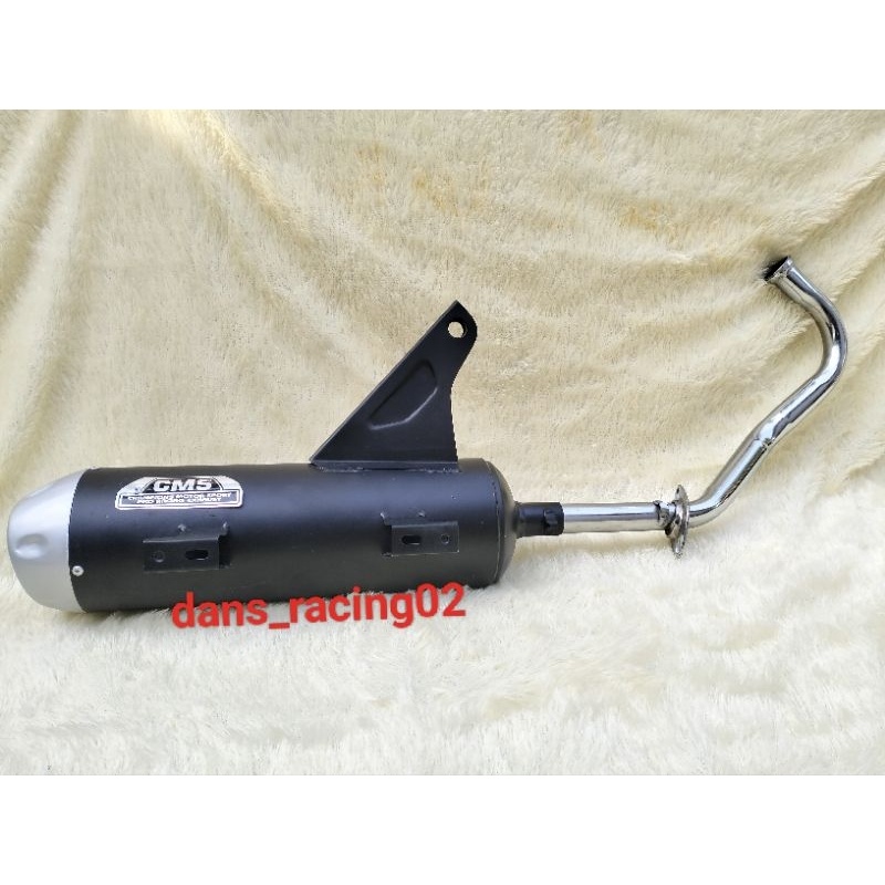 Tahan Lama Knalpot Matic Standar Racing Muffler Bas Adem Beat/ Beat Street/ Beat Karbu/ Scoopy/