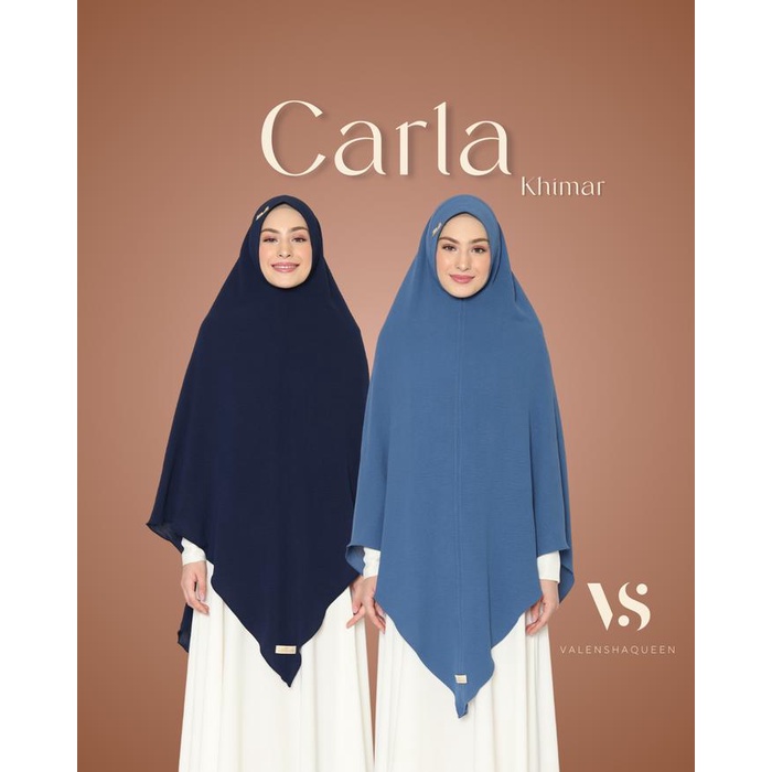 Valenshaqueen Khimar Carla Xxl Crinkle Airflow By Valenshaqueen Muslim Wanita Instan Syari Kerudung