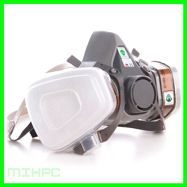 Masker Gas Respirator 6200 Half Gas Mask