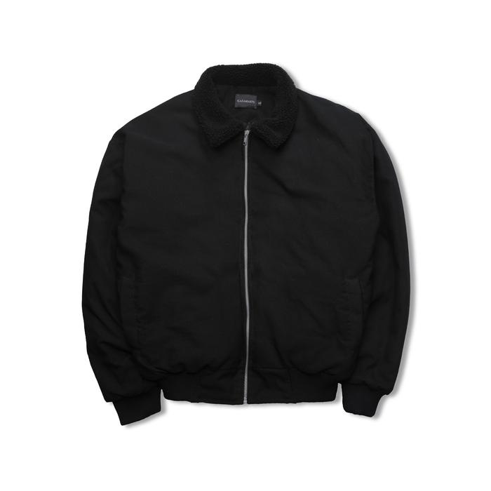 Jaket Bomber Sherpa Gusion Kazamarts Limited Good Quality