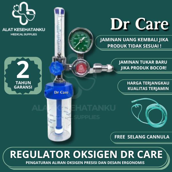 TABUNG OKSIGEN + TROLI + REGULATOR OKSIGEN