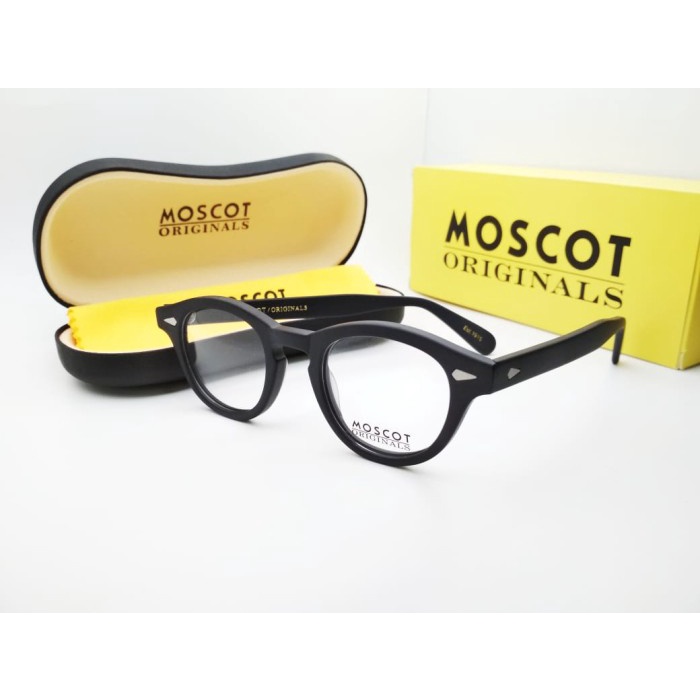 *TOP* FRAME KACAMATA CASUAL MOSCOT LEMTOSH SIZE SMALL PAKET LENSA MINUS