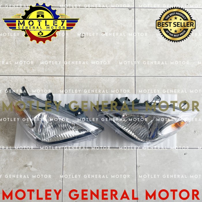 Lampu Depan Head Lamp Headlamp Lampu Utama Avanza Xenia Vvti 2007 2008 2009 2010 2011 Original Merk