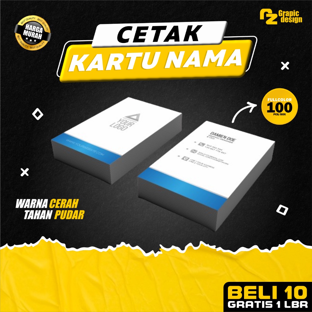 

CETAK Kartu Nama Kartu Nama Custom Premium Print Kartu Nama Name Card Print