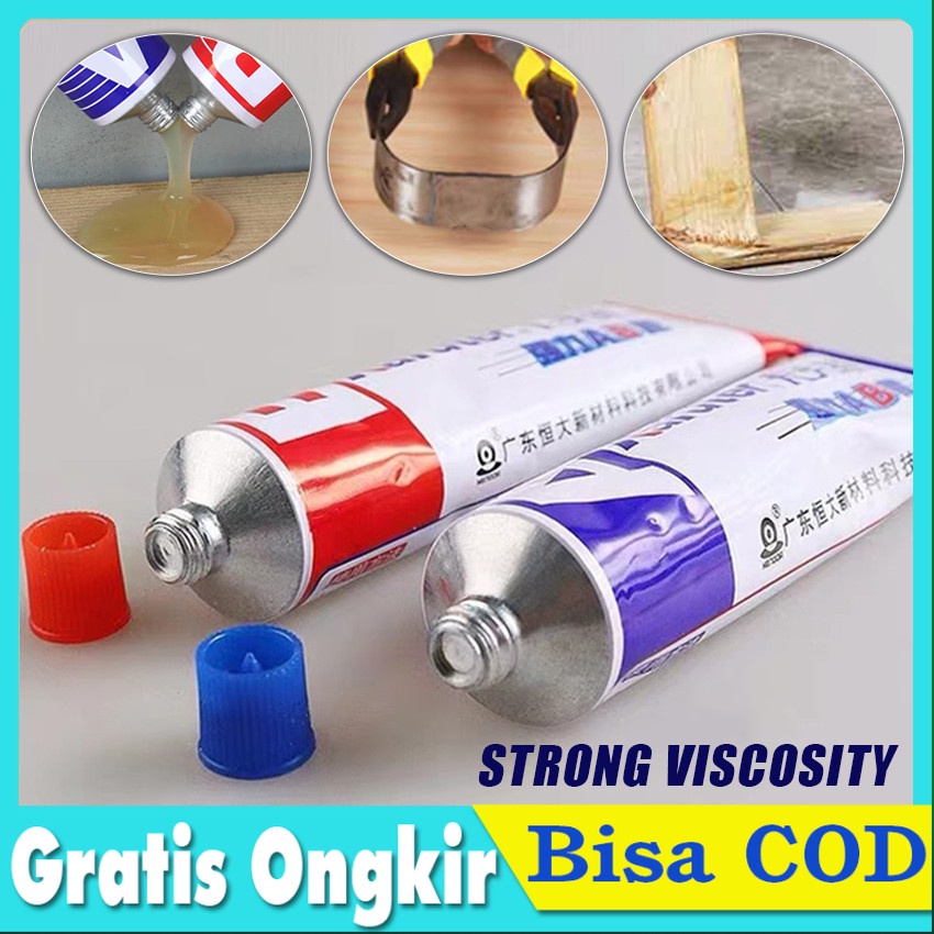 

Lem AB Kafuter Epoxy Super Kuat Penambal Besi Steel Metal Radiator Anti Bocor Lem Besi Kayu Kaca