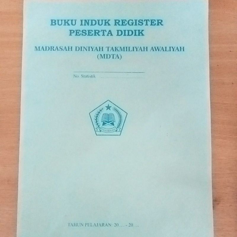 

BUKU INDUK REGISTER PESERTA DIDIK MDTA