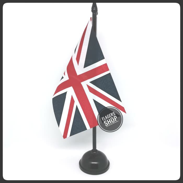 

Bendera Meja Britania Raya/Inggris/England/United Kingdom/Union Jack + Tiang Kayu