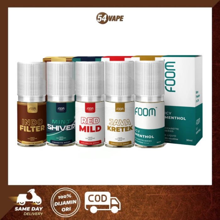 Foom Cig Series Salt Nic 30Ml