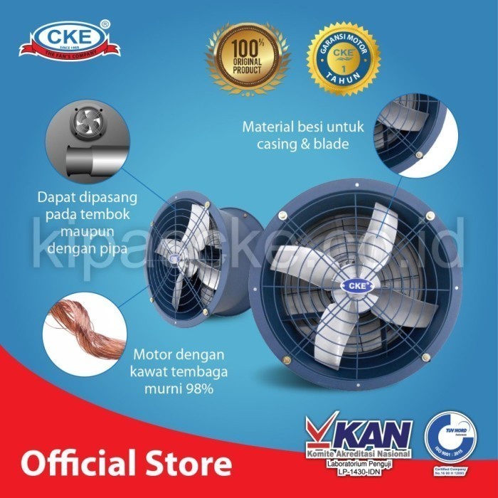 Axial Blower 16 Inch 220 Volt CKE Drum Fan 16 Inch Exhaust Fan 16 Inch
