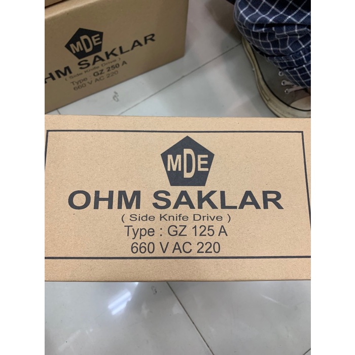 COS OHM SAKLAR MDE 125 Ampere 125A