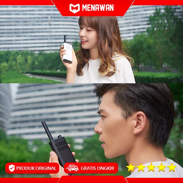 Terhemat Xiaomi Mi Walkie Talkie Lite Ht Intercom Mijia Smart Walkie Talkie