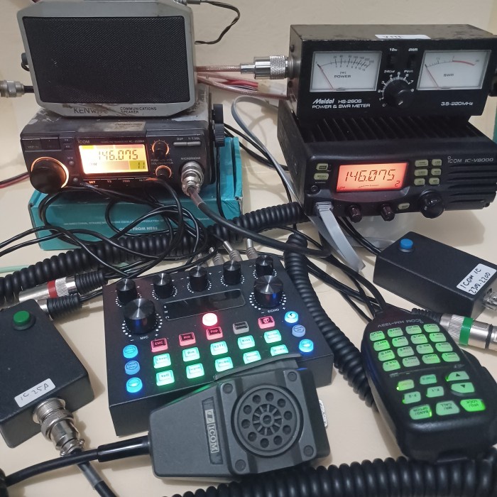 Limited Ptt Box Rig Yaesu Radio Balap Resing