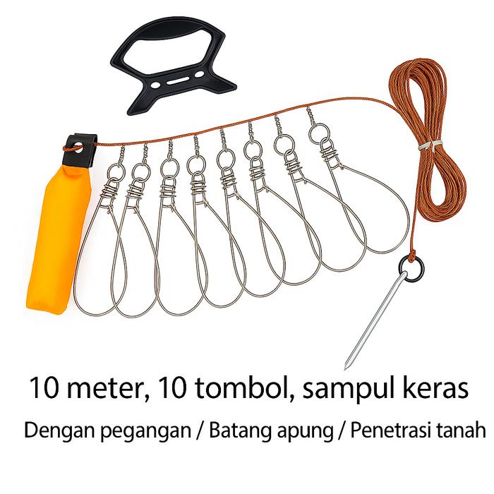 Produk Terbaru Pengait Ikan - Cantolan Ikan / Sunduk Ikan - Bahan Stainless Steel Anti Karat 1 Set