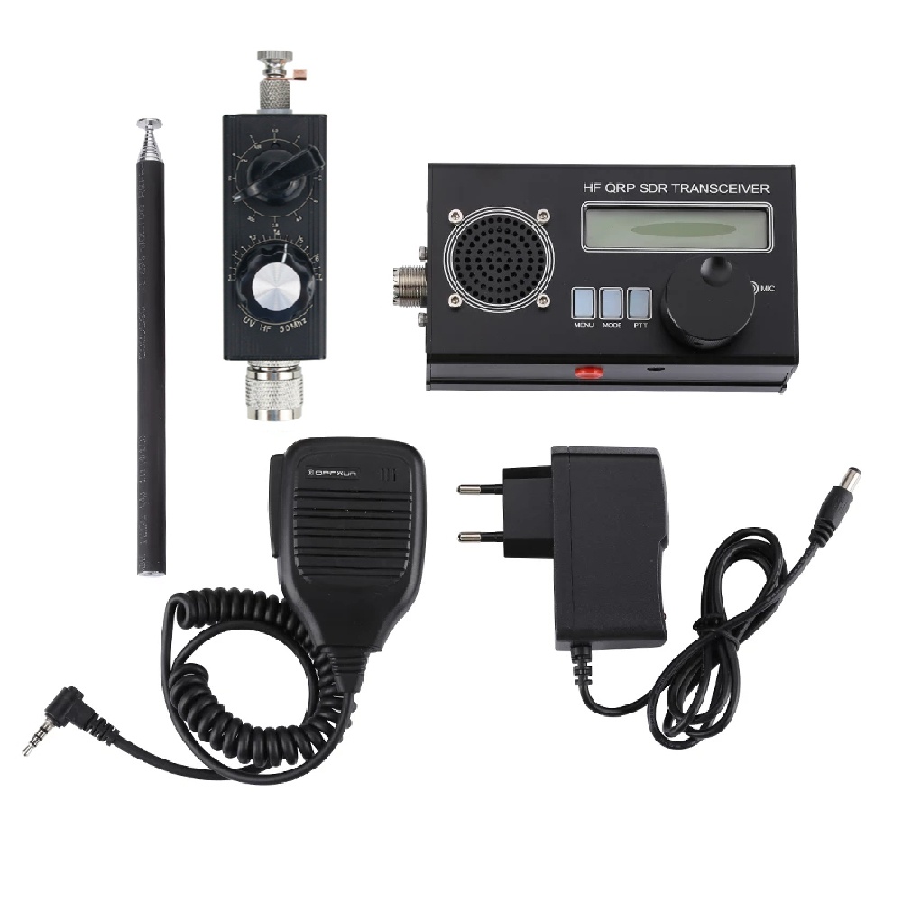 New Usdx 8 Band Sdr All Mode Usb, Lsb, Cw, Am, Fm Hf Ssb Qrp Transceiver Qcx-Ssb + Mini-Ant 20W Qrp