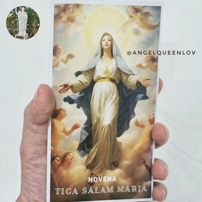 

LEMBAR NOVENA TIGA SALAM MARIA VERSI LENGKAP / NOVENA 3 SALAM MARIA 100% ORIGINAL