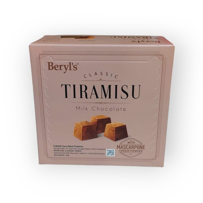 

Beryl'S Tiramisu Chocolate Beryls 65 G Tiramisu Coklat Beryls Malaysia Terbaru