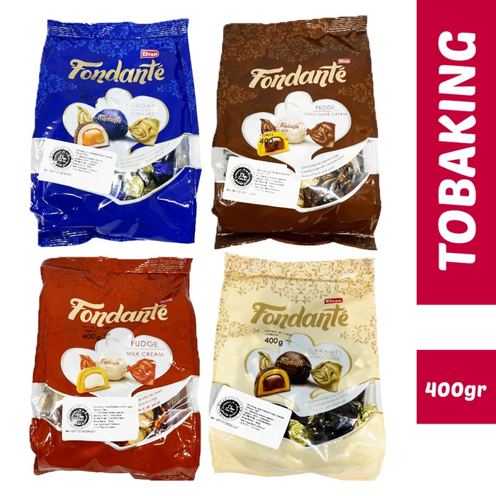 

Elvan Fondante Chocolate Caramel Milk Cream 400G Terlaris