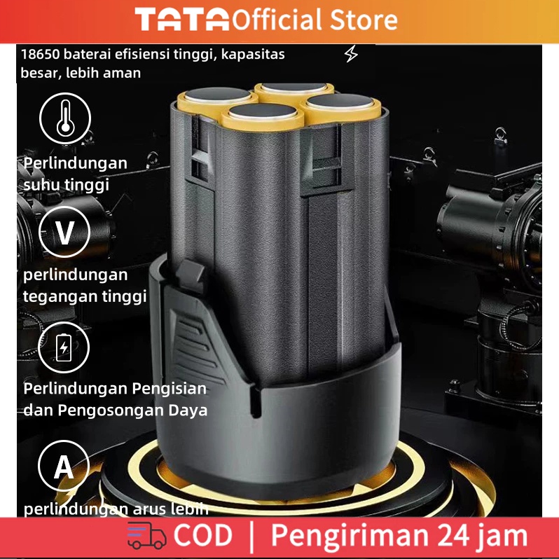 Promo Tata Brushless Angle Grinder 12V/16.8V Gerinda Angle Grinder Cordless Mesin Gerinda Tangan