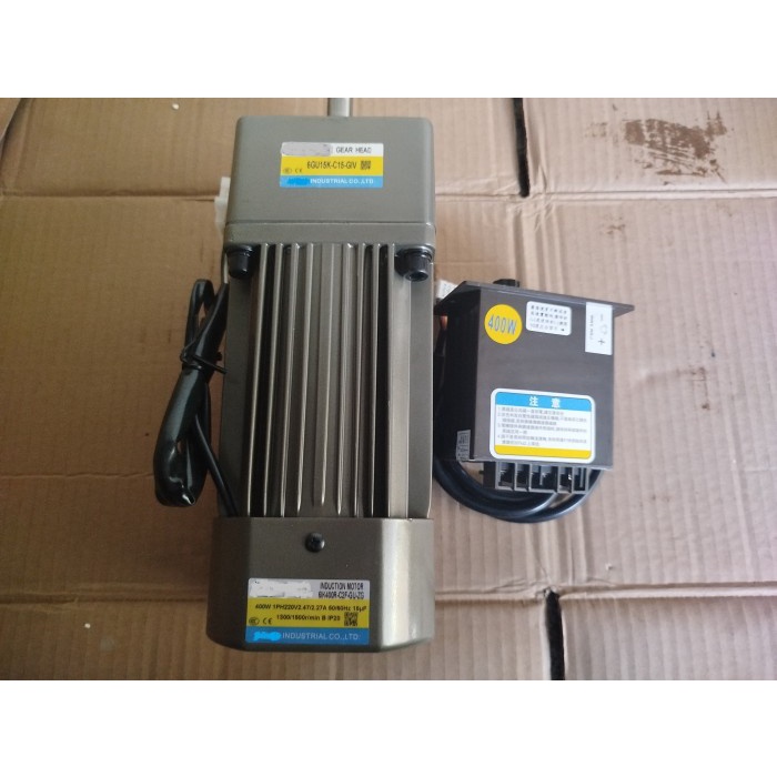 AC motor gearbox 220V 400W Variable Speed Control 1 Phase