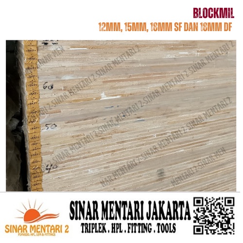 BLOCKMIL 12MM, 15MM, 18MM SF, 18MM DF