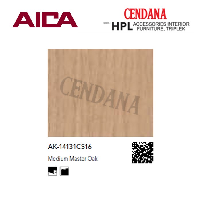HPL AICA AK 14131 CS16 (Medium Master Oak)