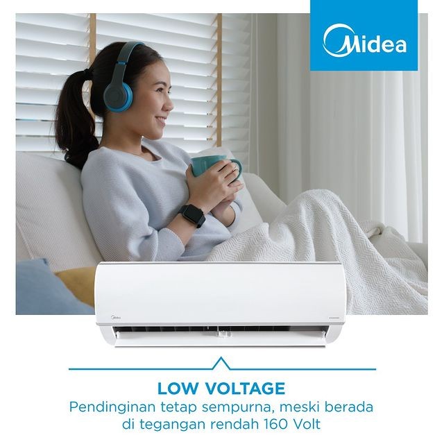 AC MIDEA 1/2 PK Standart MSFC 05CRN R32