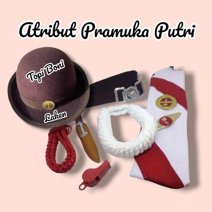 Atribut Pramuka Lengkap Anak SD Putra Dan Putri