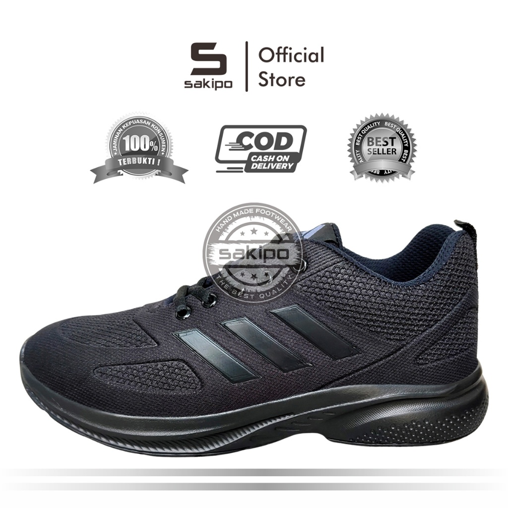 PROMO / Sepatu Sekolah Hitam Polos SD SMP SMA SMK Kuliah Anak dan Remaja Sepatu Kerja Hitam Pria
