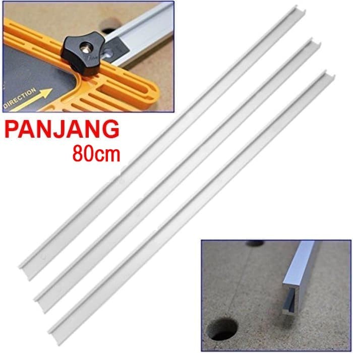 Miter T Slot / T Track Table Saw Runner / Table Saw Fence Rail / Sled