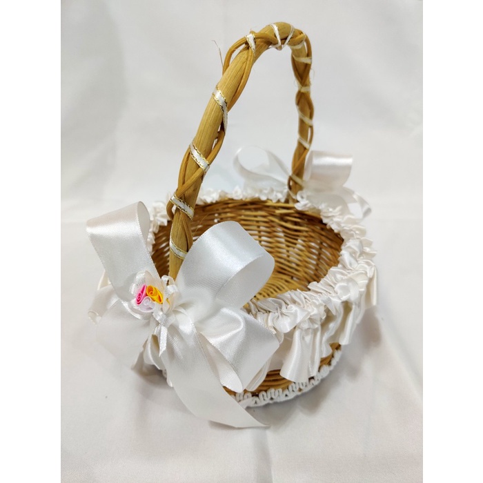 MURAH Keranjang Tabur Bunga Pernikahan Wedding Hampers Parcel Buah