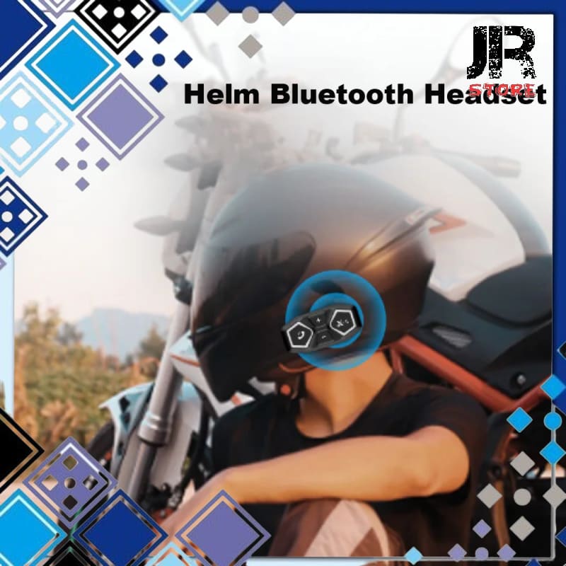 Headset Helm Bluetooth Call Music Ipx6 1200mah X 11 Black