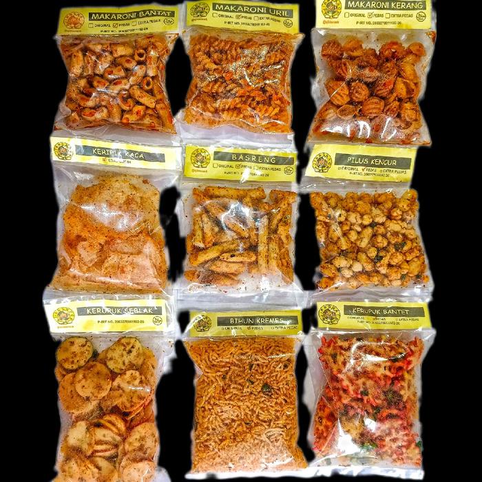 

Termurah 5 PCS MAKARONI BANTET TASIKMALAYA Pedas Food Snack Cemilan Keripik Goreng Makanan