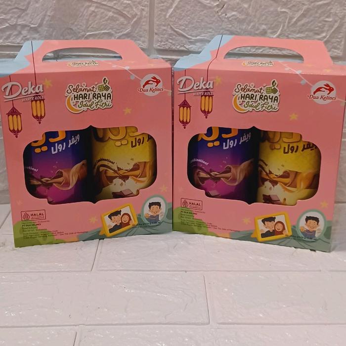 

Hampers Deka 4 kaleng (wafer roll)