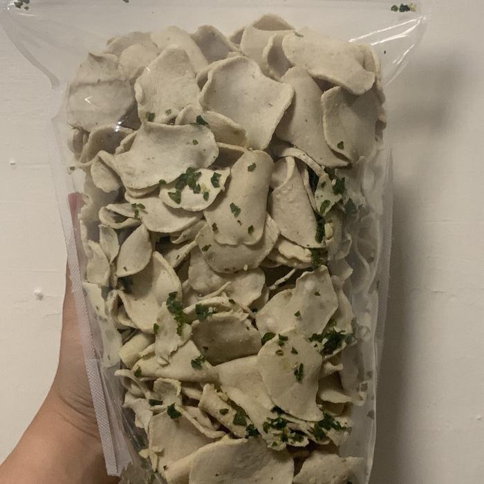 

Keripik Basreng/Baso Goreng Bumbu Basah Pedas Daun Jeruk 500gr Cemilan