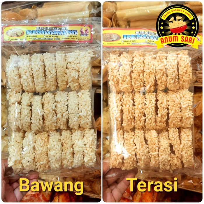 

Rengginang MATANG bawang, terasi Asli Solo - Anum Sari