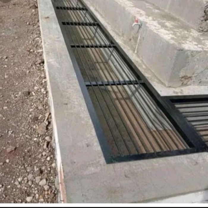 tutup got selokan grill