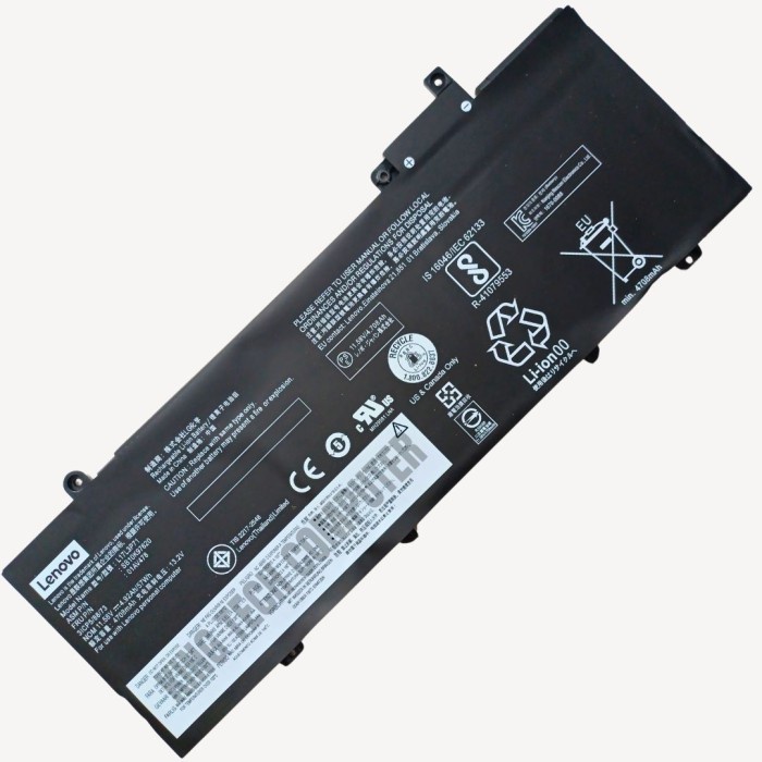 BATERAI LENOVO THINKPAD T480S L17L3P71/L17M3P71/L17S3P71/L17M3P72 01AV478 01AV479 01AV480 SB10K97620