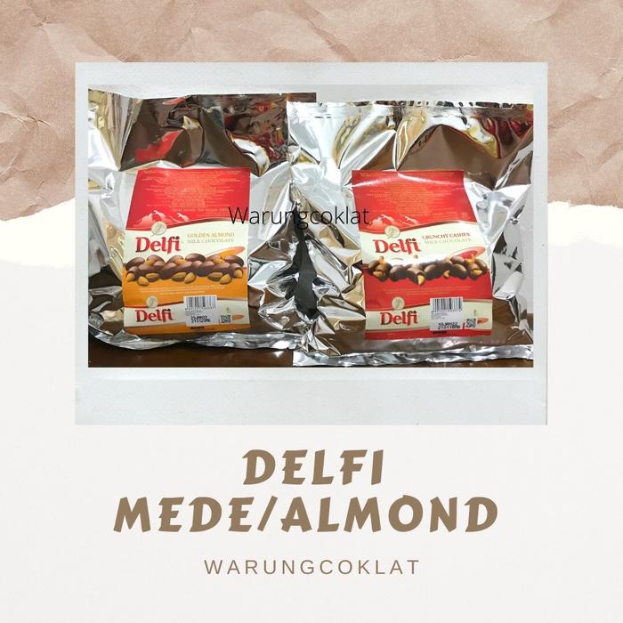 

Coklat Delfi Mede Almond / Coklat Premium isi Mede Cashew Almond 500 GR 1 KG