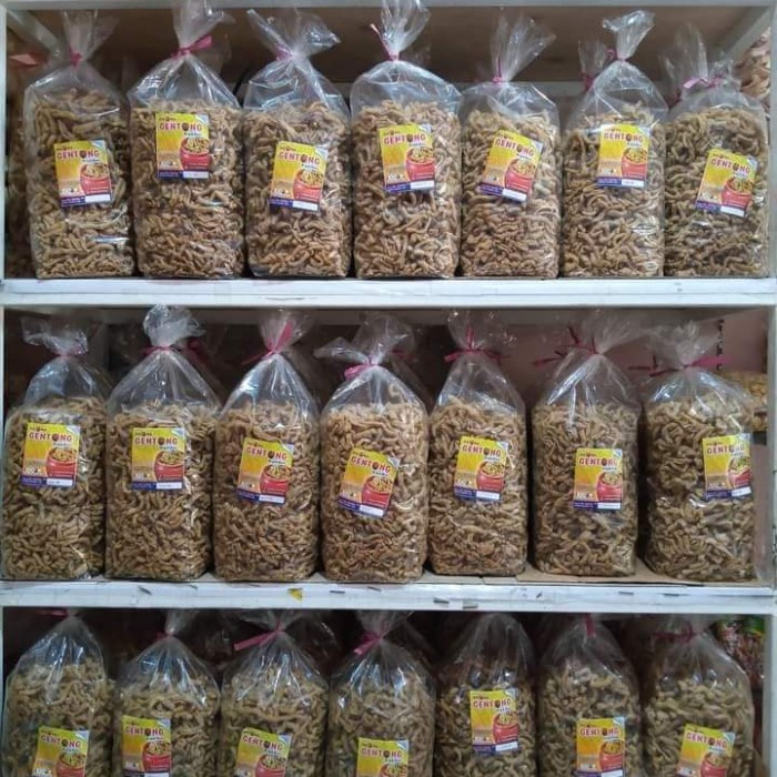 

KERIPIK USUS AYAM 1KG (1000GR) - KRIPIK USUS LAUK - CEMILAN