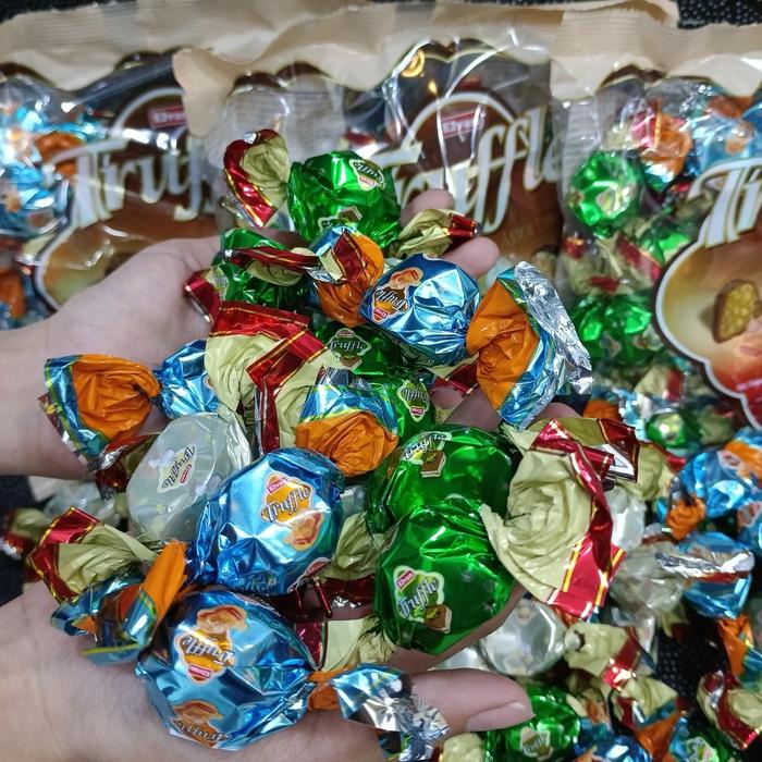 

terbaru !!! coklat elvan truffel kemasan terbaru chocolate snack cemilan manis food cokelat makanan