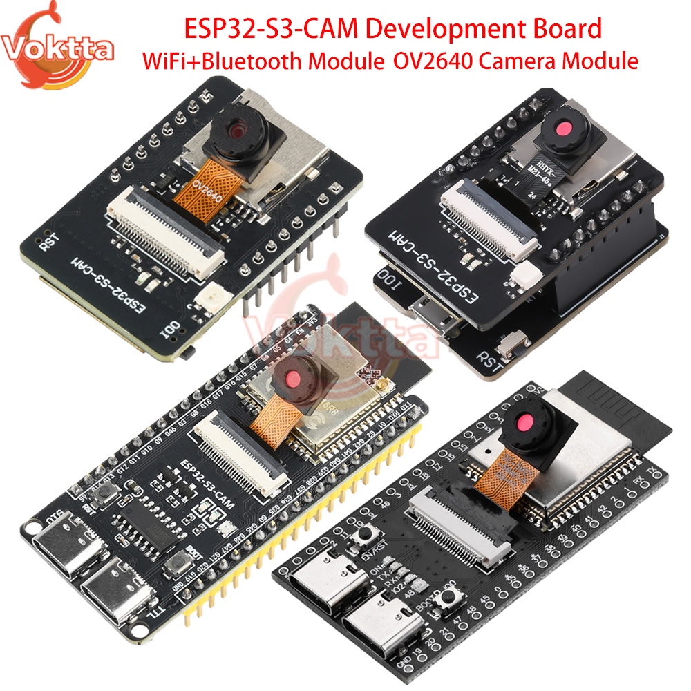 ESP32-S3-CAM Development Board 2.4G WiFi+Bluetooth Module Onboard OV2640 Camera Module Nodemcu ESP32