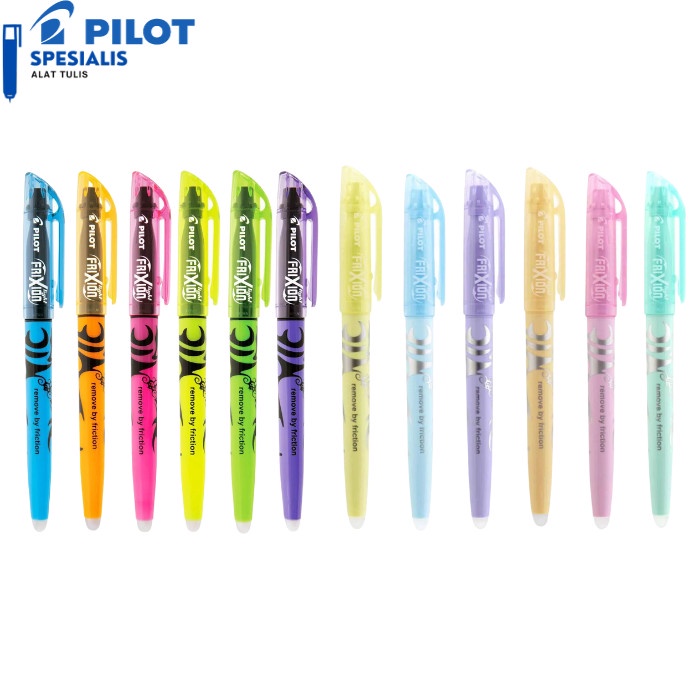 

PILOT FRIXION LIGHT SET 6 / HIGHLIGHTER FRIXION SFL-60SL-6C